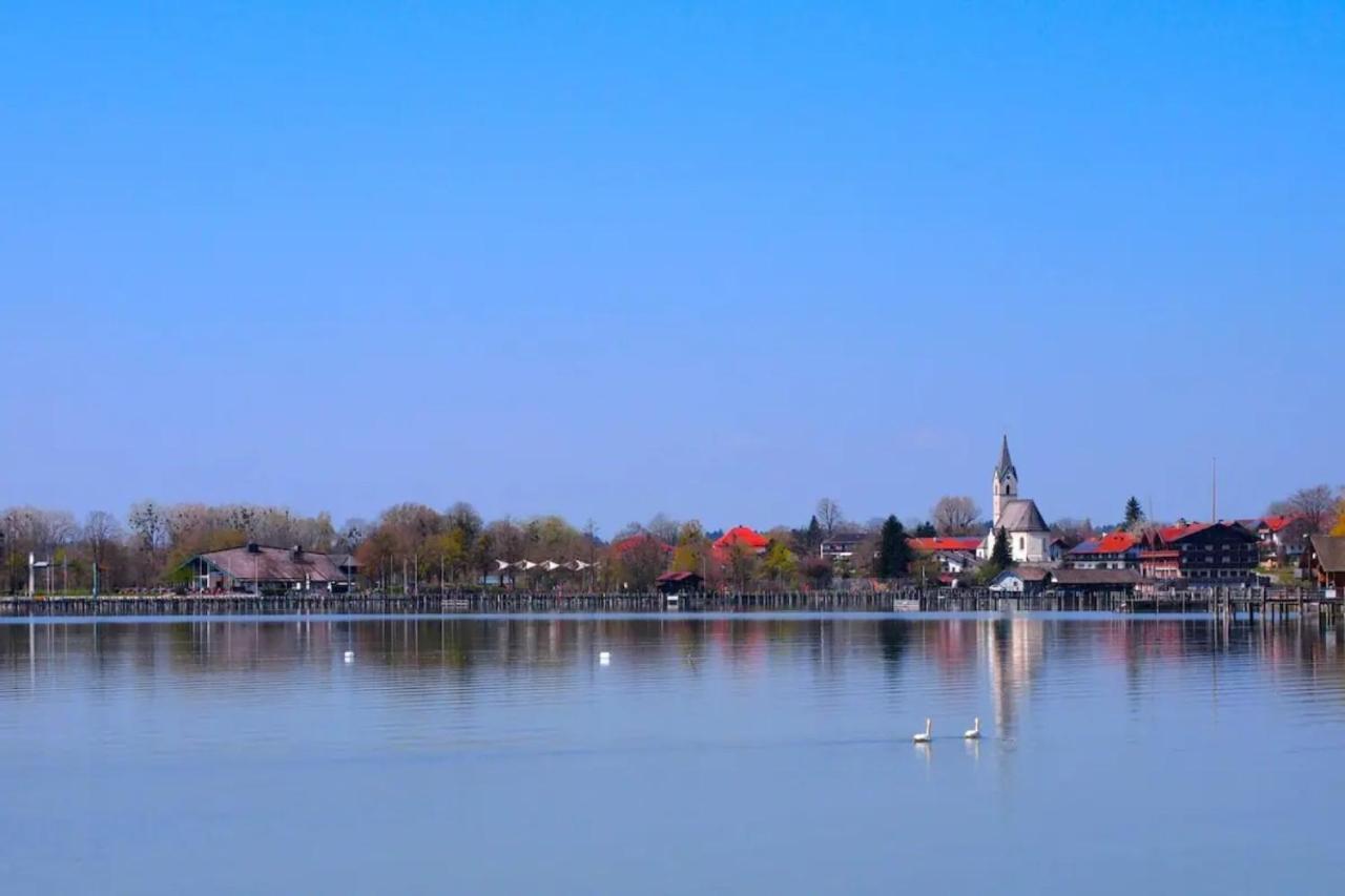 Chiemsee Schwanenloft Seeon-Seebruck Exterior foto